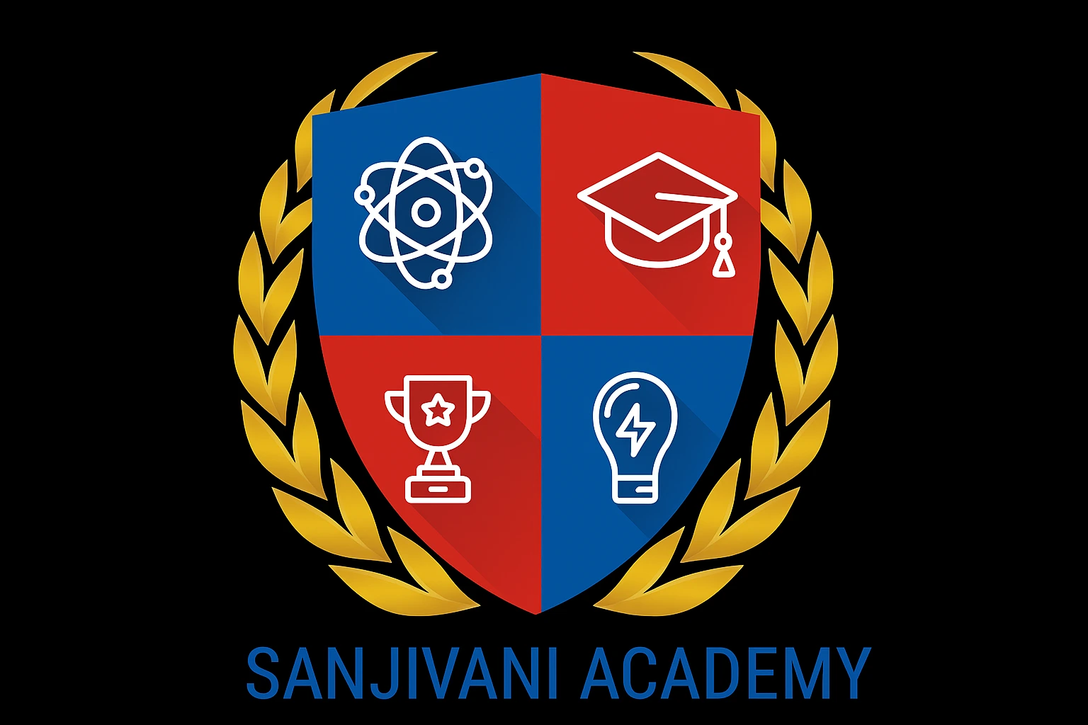 Colorful Cartoon School Building